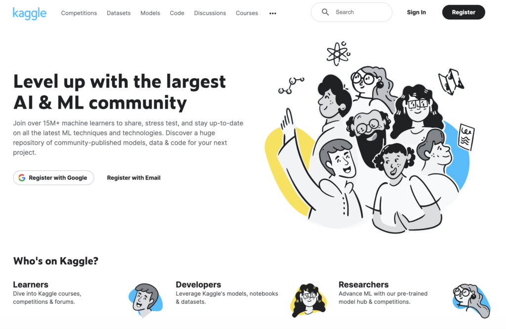 Kaggle datasets for research
