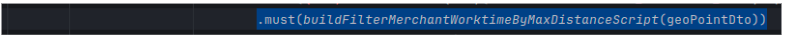 additional conditions in merchant index